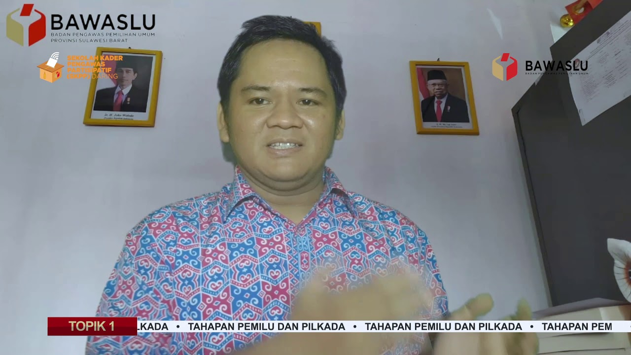 TOPIK 1.1 PEMILU DAN PILKADA