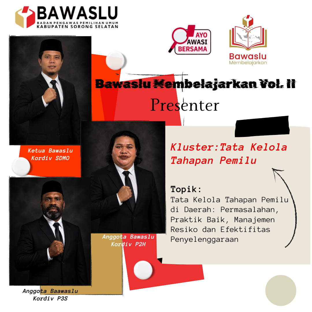 Bawaslu Membelajarkan