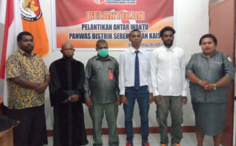 2 Panwas Tingkat Distrik di Sorong Selatan di PAW