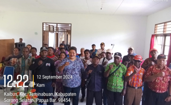Jajaran Bawaslu Kabupaten Sorong Selatan 