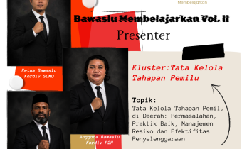 Bawaslu Membelajarkan